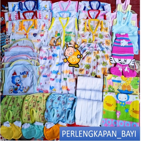 Paket Perlengkapan Baju Bayi Baru Lahir (Newborn) Ekonomis dan Hemat