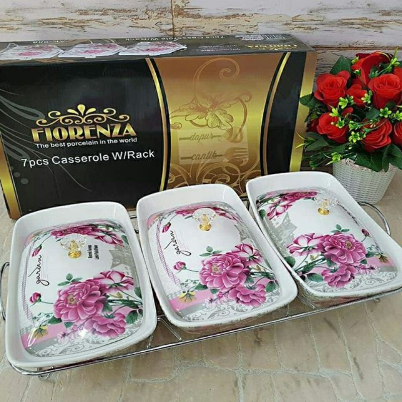 Prasmanan set isi 3 fiorenza ak 988
