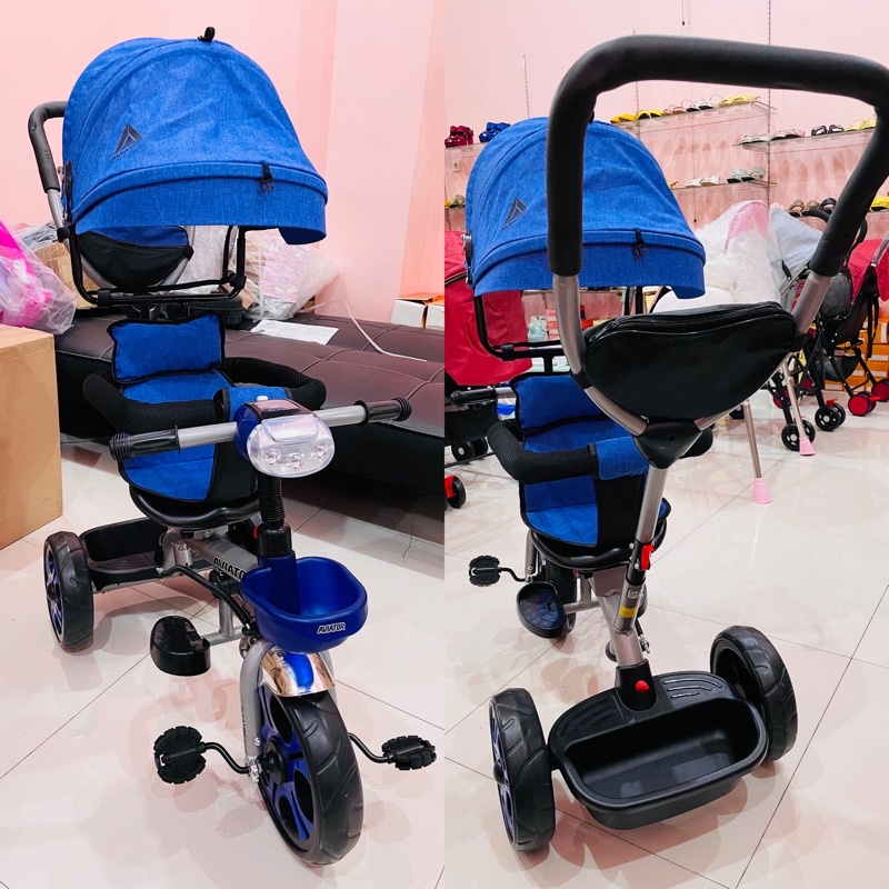 Sepeda anak roda tiga ticycle aviator AT 7705