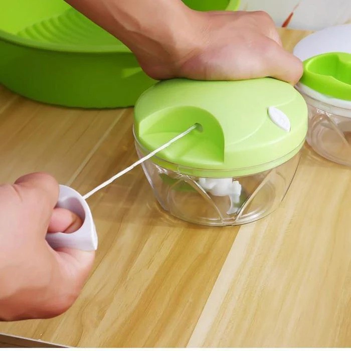 SPIN CUTTER - Blender Tangan Pemotong Daging Buah Sayur ValensiaHair