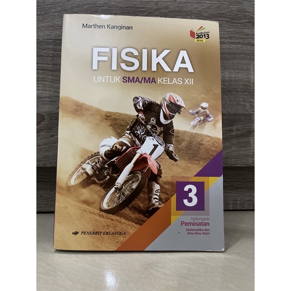 Jual Buku Fisika SMA/MA Kelas 3 XII 12 Marthen Kanginan Kelompok ...