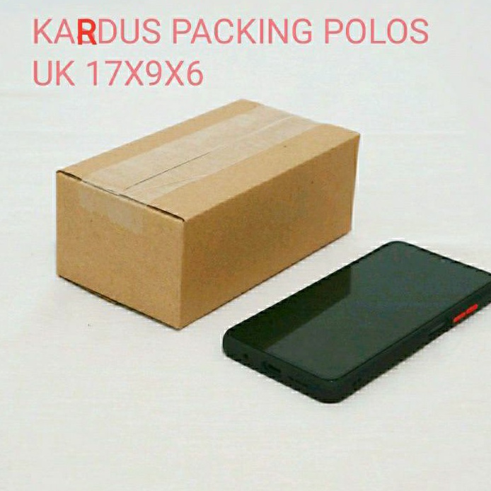 

Termurah kardus packaging ukuran 17x9x6 cm