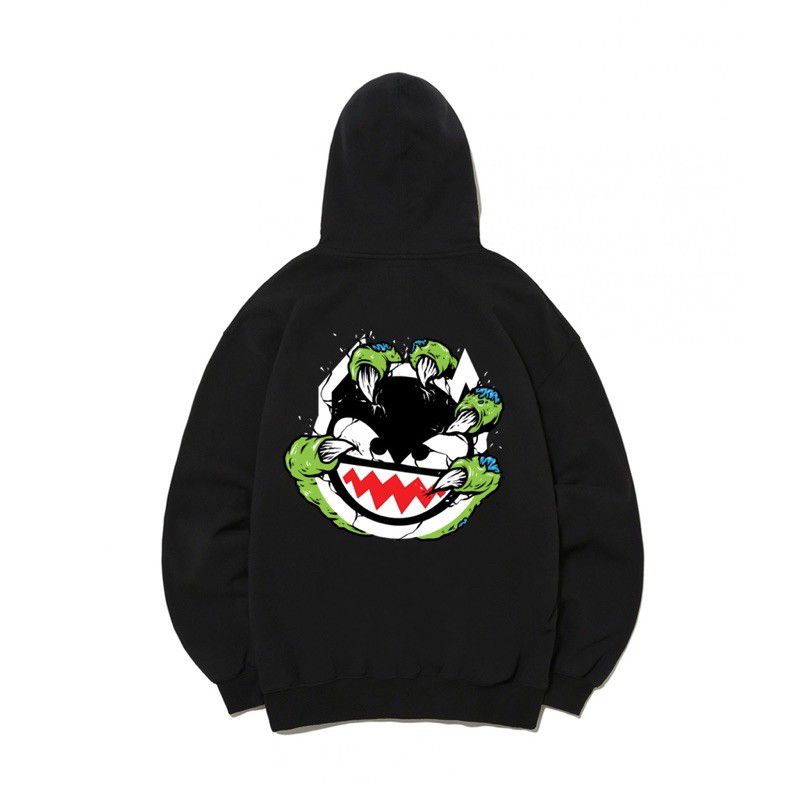 TDH DAWG HAND PULLOVER HOODIE BLACK