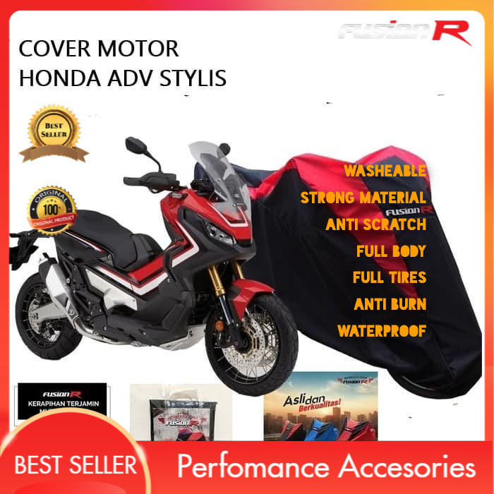 Sarung Motor Honda ADV 150/Selimut Motor Honda ADV 150 /Kerudung Motor Honda ADV Fusion R Waterproof