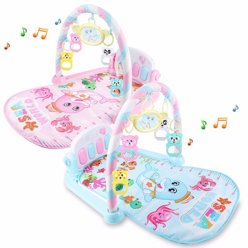 INDOMINI Playmate Piano bayi / Playgym Piano Musical / PlayGym / Play Gym baby / Kasur Bayi T005 - T012