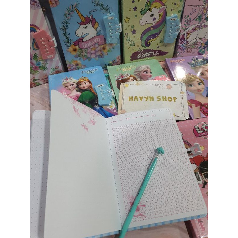 Diary ada KODE PASSWORD + PEN-1