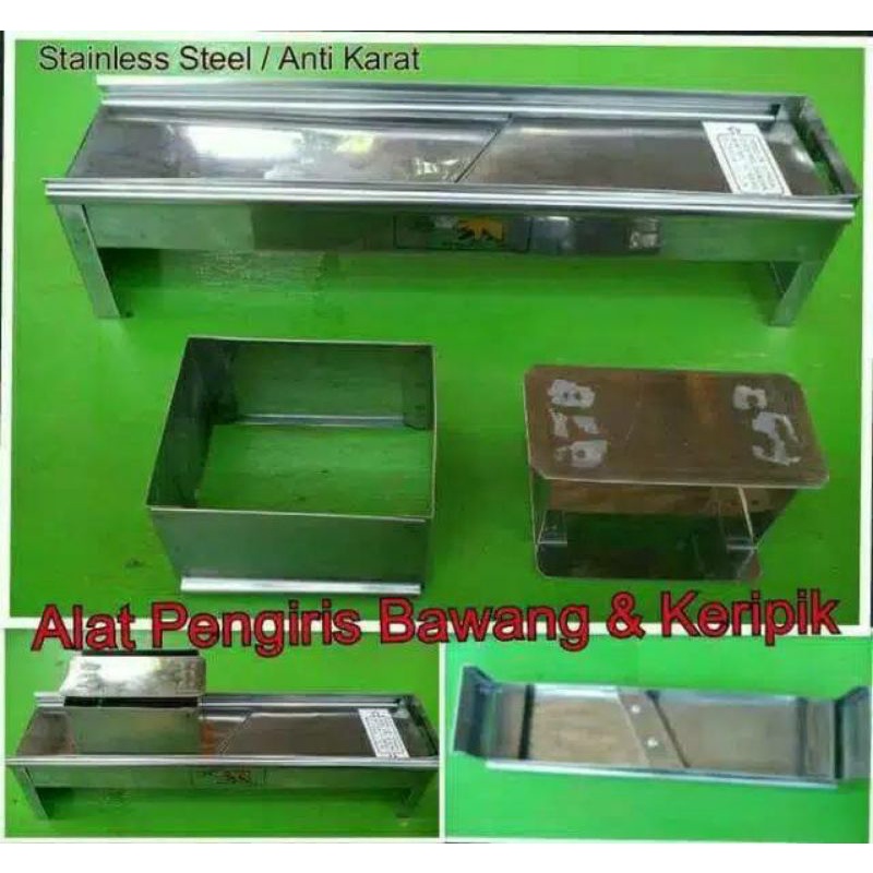 Istana Baking Alat Perajang Bawang Stainless Steel Serbaguna Termurah