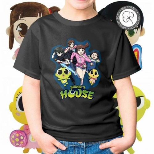 KAOS BAJU ANAK SHINBI HAUNTED KAOS ANAK SHINBI'S HOUSE 05 HARI KOO