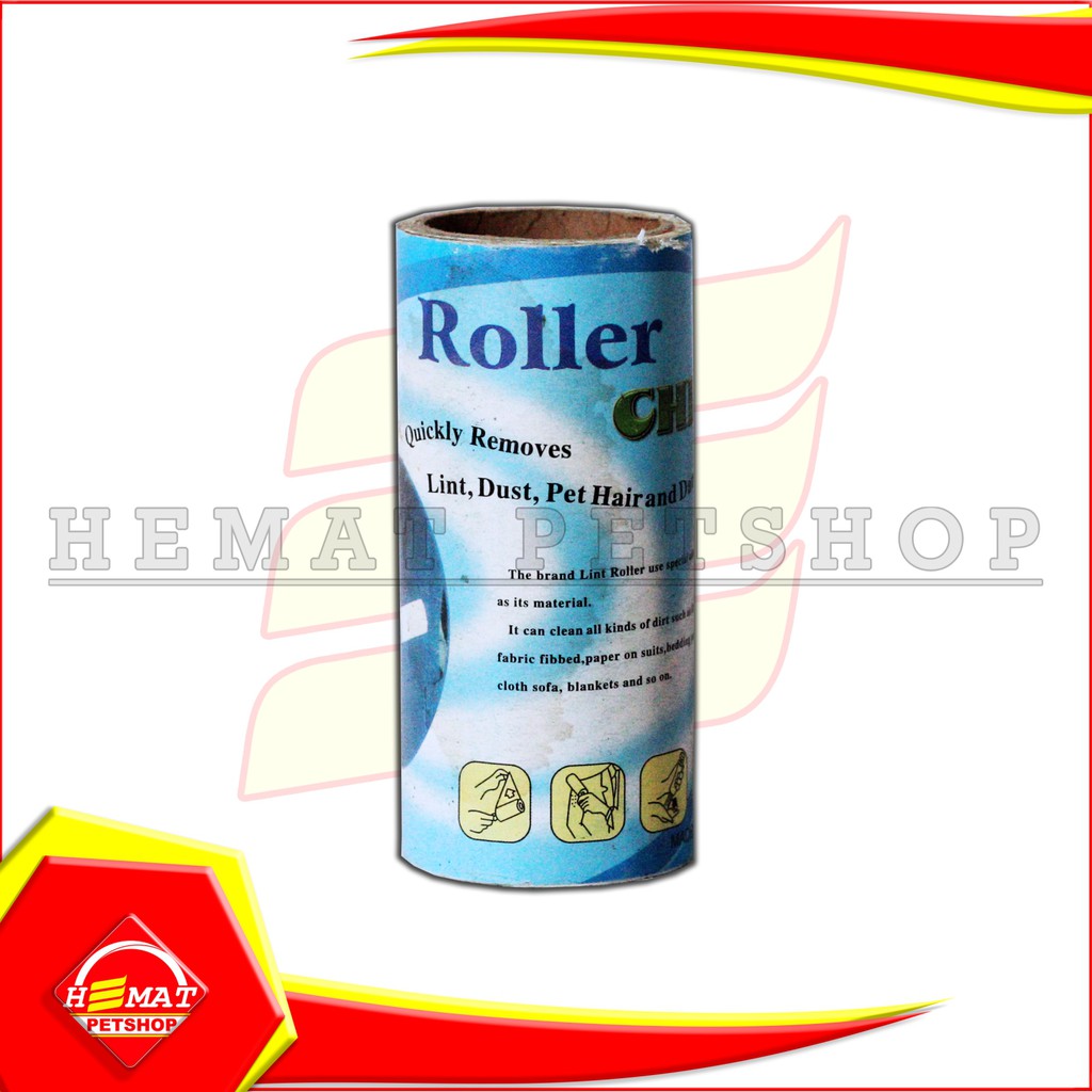 Pembersih Bulu Kucing Anjing Lint Roller Refill Hair Cleanser Hewan