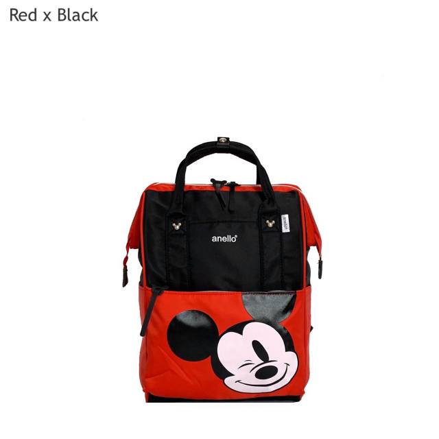 Backpack anello 2 tone x disney Large/tas ransel mickey