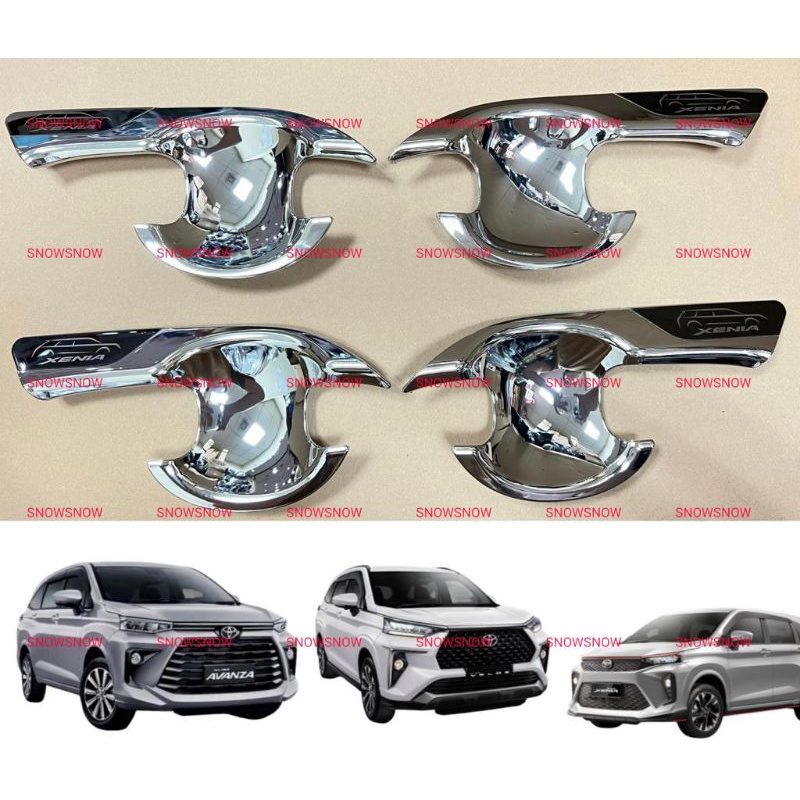 Outer Cover Mangkok Avanza Xenia Veloz 2022 UP GR SPORT Hitam Chrome