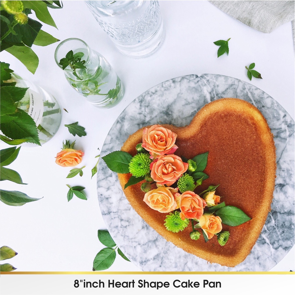 CHEFMADE Loyang Cetakan Kue Bentuk Love Hati Heart Shape Anti Lengket Non Stick Premium