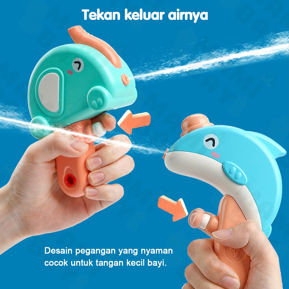 Mamibayi Mainan Pistol Air Anak Dinosaurus/water gun mainan