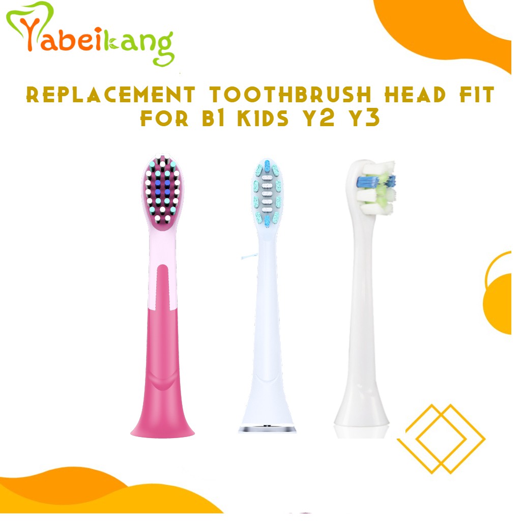 Replacement Refile Toothbrush Head Fit For B1,Y2,Y3 Refil Sikat Gigi Elektrik Refile cadangan