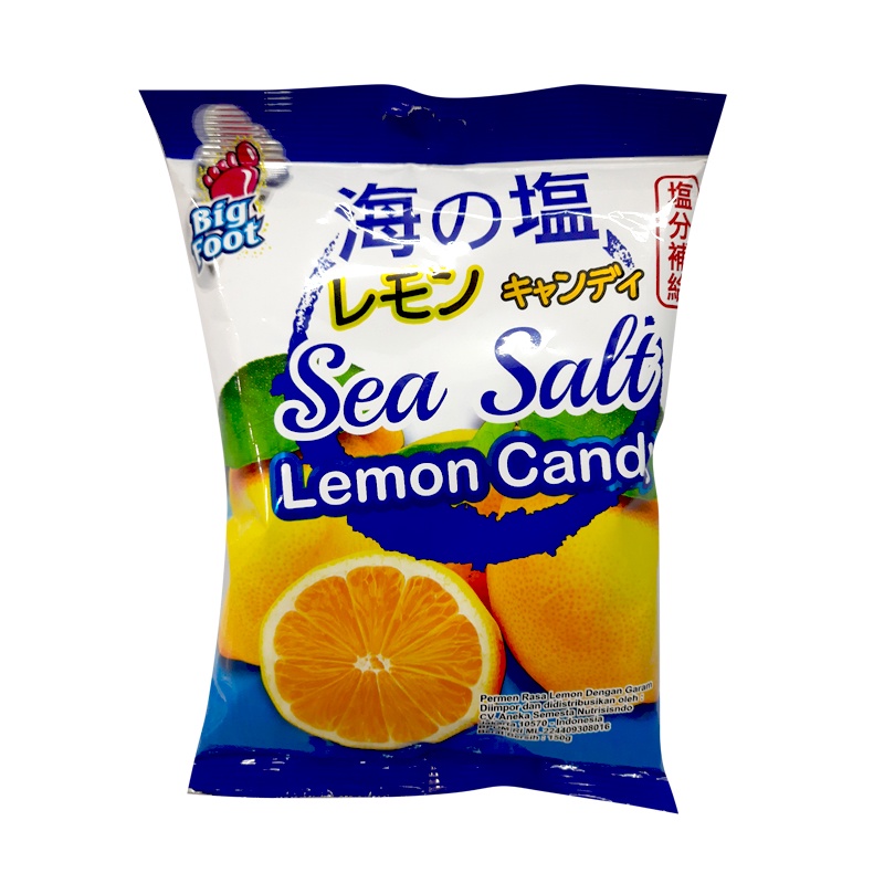 

Big Foot Sea Salt Lemon Candy 150Gr