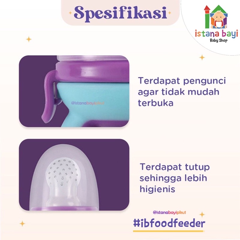 CarterLove DOT BUAH Baby Fruit Feeder - Food Feeder Peralatan Mpasi bayi