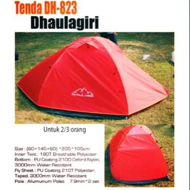 Tenda Dhaulagiri 2/3 Person DH-823