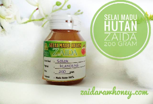 Selai Madu Hutan Zaida 200 gram