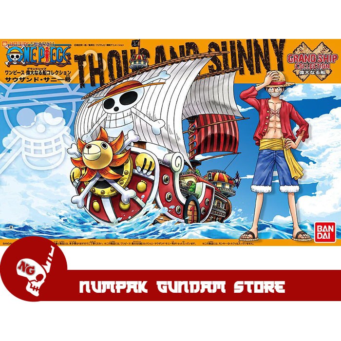 Kapal Grand Ship Thousand Sunny One Piece Bandai