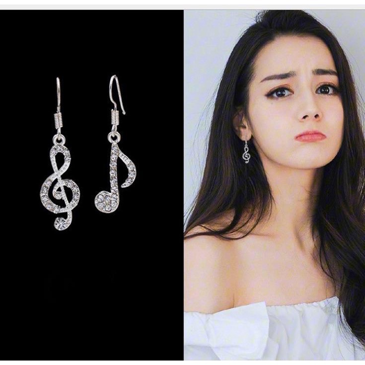 MORYMOSHI A49 Anting Diamond Melody Fashion Wanita Korea Aksesoris Murah