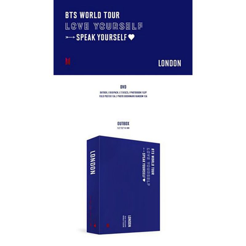 [DVD] BTS - WORLD TOUR [LOVE YOURSELF : SPEAK YOURSELF] LONDON DVD
