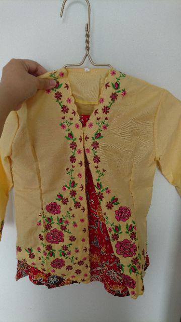 Rok Panjang Batik Anak Ra02 Bawahan Kebaya Anak Jahitan Homemade / Rok Kebaya Kartini Modern