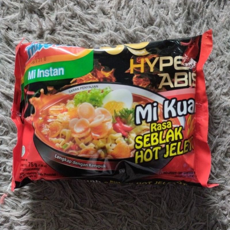 

Indomie Seblak Hot Jeletot