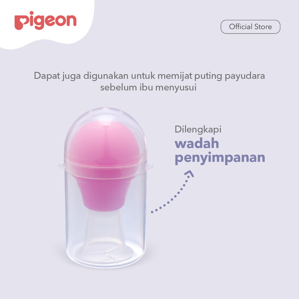 Pigeon Nipple Puller With Case | Alat Penarik Puting Payudara