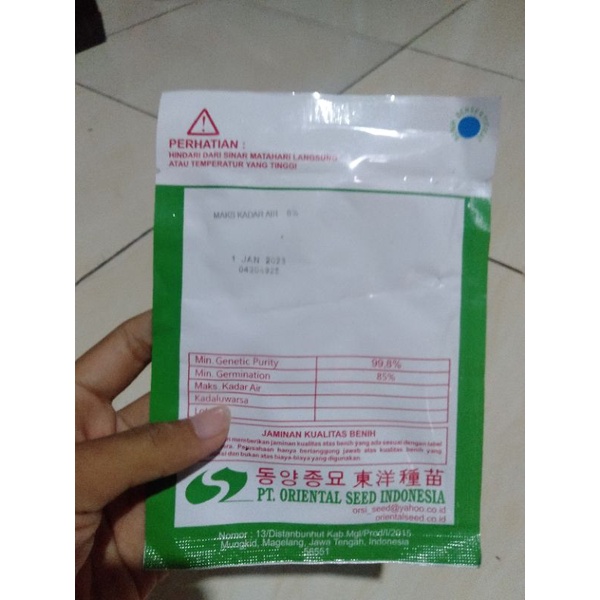 150 BUTIR BENIH SEMANGKA KUNING ORIENTAL SEED
