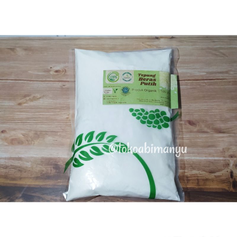 

Tepung MPASI Beras Putih Lingkar Organik Repack 100gr