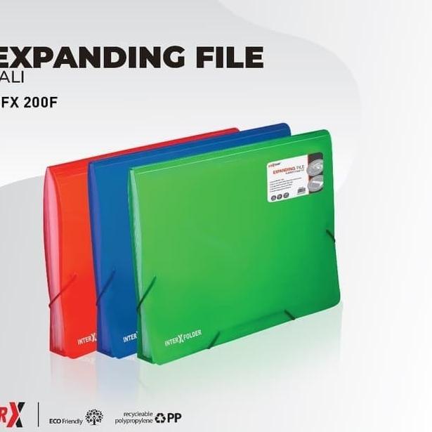 

Expanding File F4 Folio Inter-X Kantong Map Sekat <