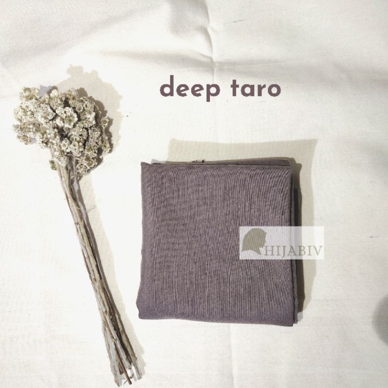 SEGI EMPAT PARIS PREMIUM FINISHING JAHIT TEPI ANTI LETOY (FREE POUCH)-PREMIUM DEEP TARO