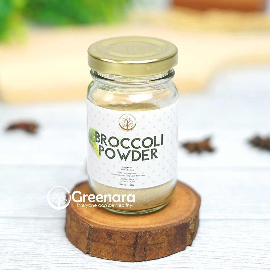 

Greenara - Bubuk Brokoli 50gr / Broccoli Food Powder