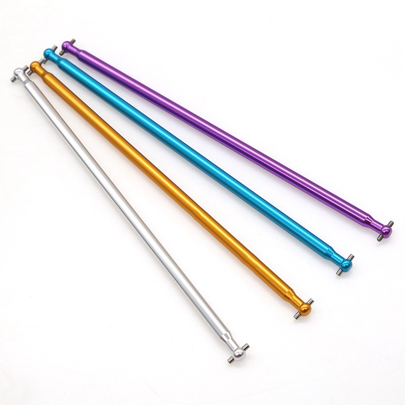 04003 Metal Centre Drive Shaft Dogbone 170mm for HSP 1:10 Upgrade Parts Truck BRONTOSAURUS 94111 94107 94170,Blue