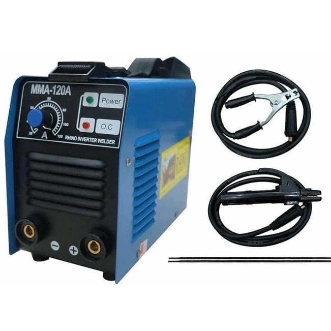 Paket Mesin Las Rhino 120A + Bor Bosch 13 Mm + Gerinda Bosch 4 Inch