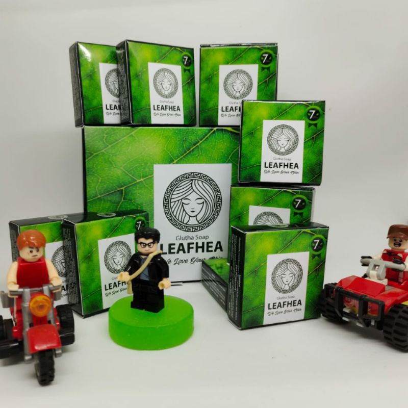 (COD) LEAFHEA GLUTA SOAP |l SABUN COLLAGEN LEAFEA l| SABUN WAJAH