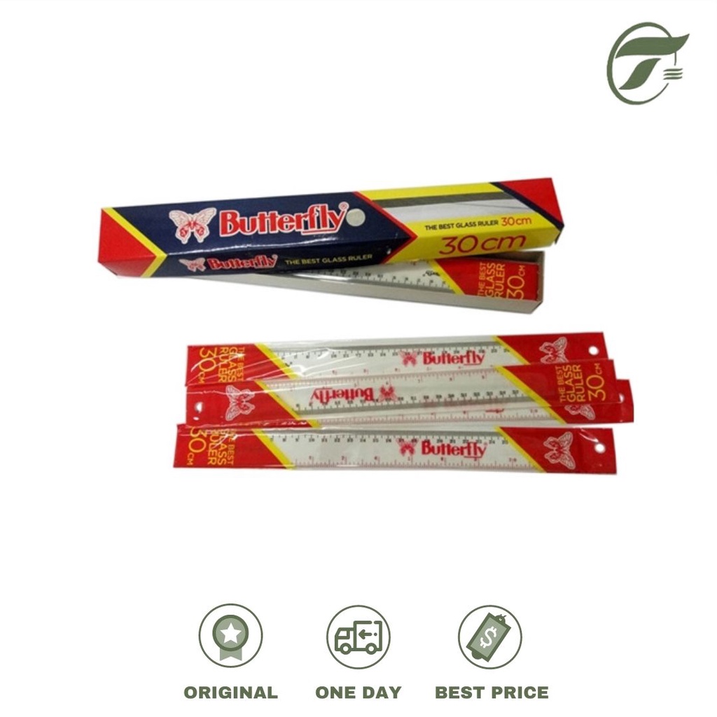 

PENGGARIS 30 CM BUTTERFLY