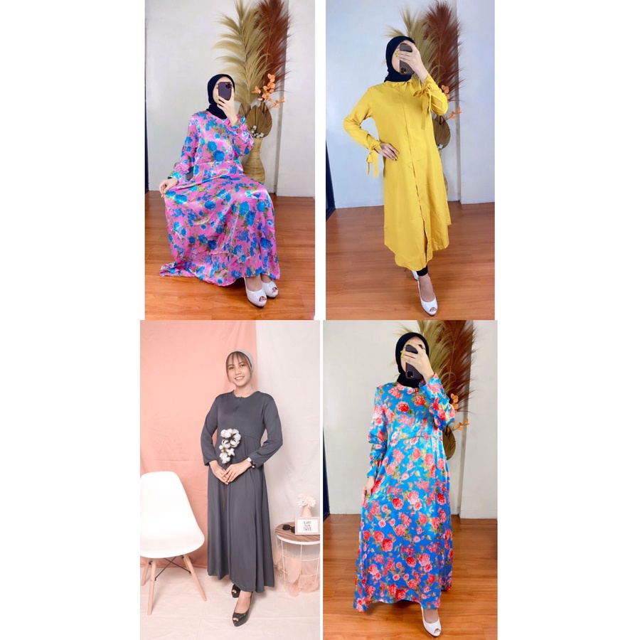 RX FASHION LIMITED SALE Aleeza Jersey Gamis/DRES DESMI/EMA MAXY/SIZA DRESS/THE WAY/ IZA DRESS/TEEN DRESS/SAFIRA/DRESS BUTTON/DRESS NH 16/ GAMIS MONALISA/ DRESS PLISKET / DRESS TROPICAL