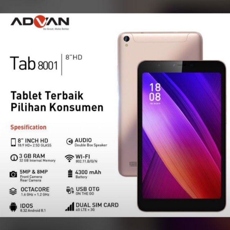 Tablet Advan TAB 8