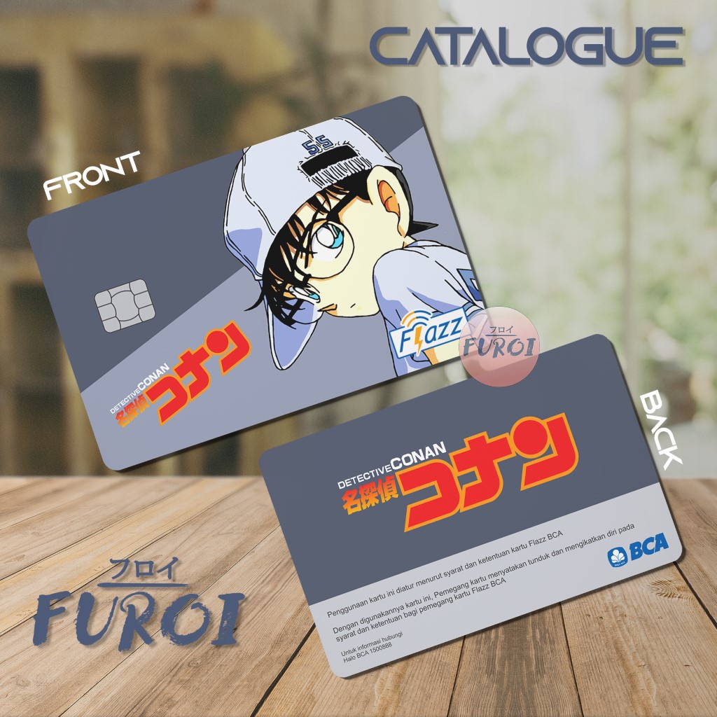 Custom Flazz BCA | Custom Emoney Mandiri | Detective Conan Baseball