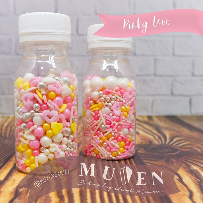 

Jual Cs Pinky Love - Sprinkle Cake Mix Trimit Dragee Sugar Candy Kue