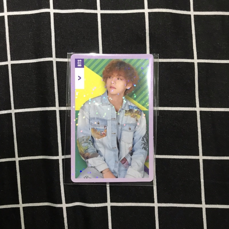 PC BTS Toko hijau hologram new version - V