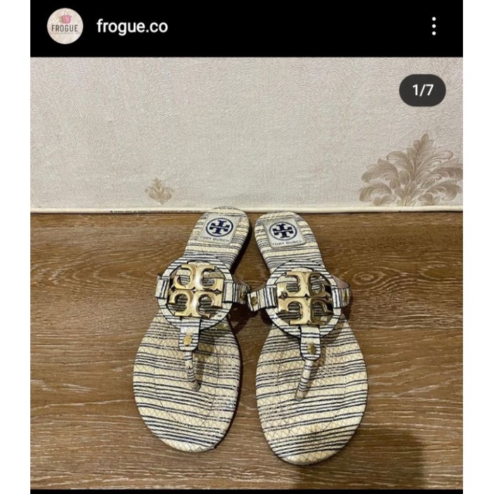 preloved sandal Tory Burch