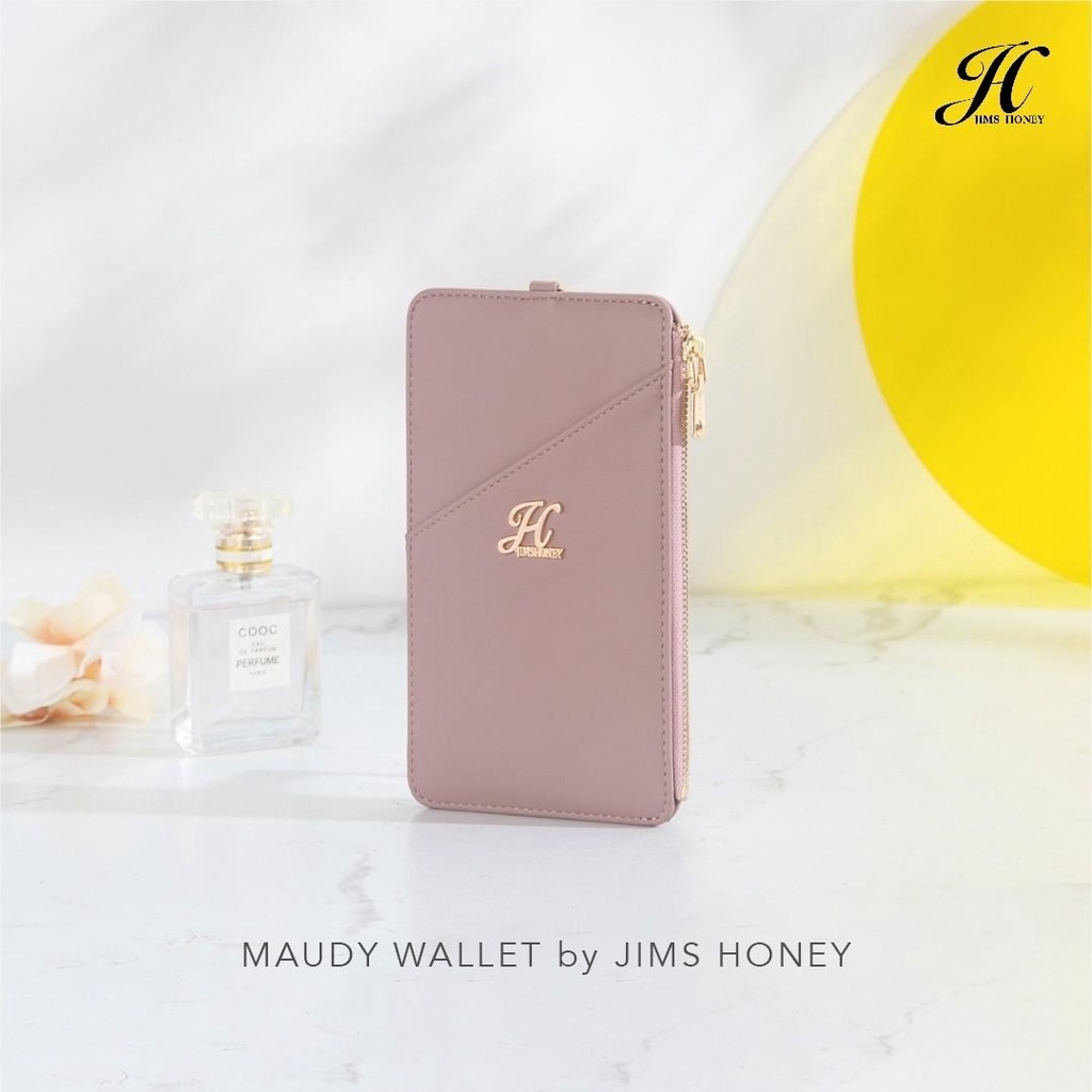 Maudy Wallet Jims Honey Ori Dompet Kartu Kecil Simple Elegan Unik Minimalis