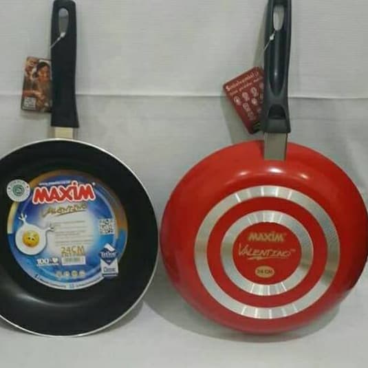 MAXIM VALENTINO 18 CM FRYPAN TEFLON ANTI LENGKET