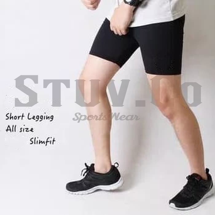 CELANA DALEMAN PANTS BASELAYER PENDEK OLAHRAGA RENANG SENAM GYM FITNESS PRIA WANITA