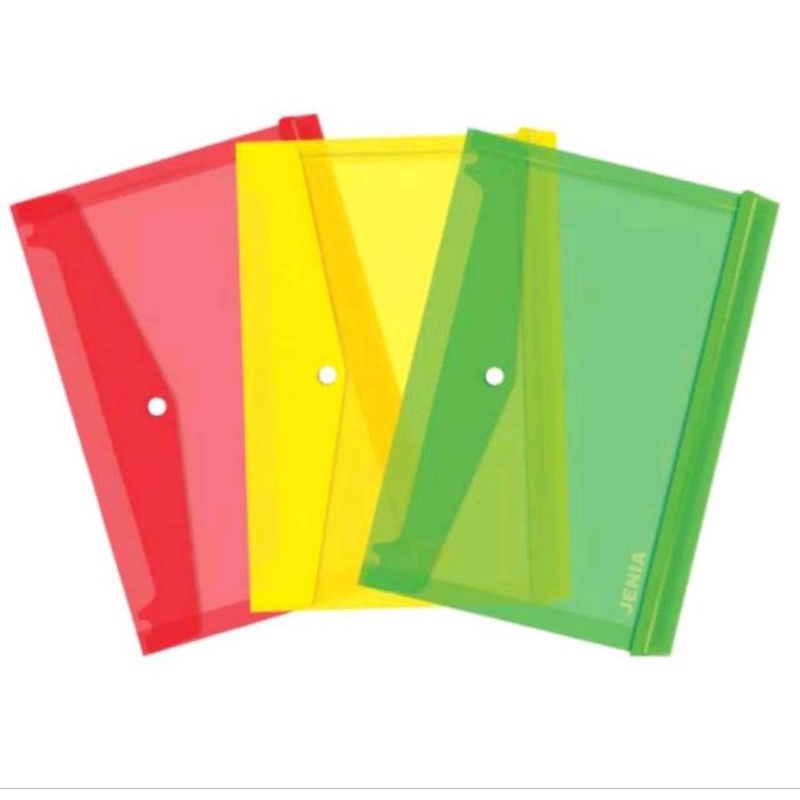 

map plastik kancing/pcs