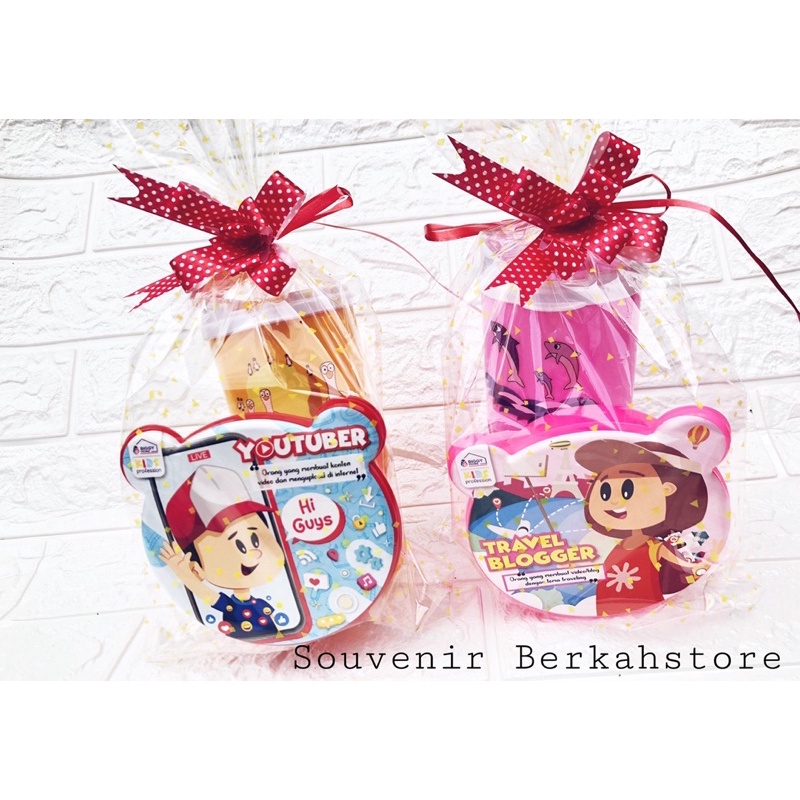 

Baby panda +Botol cilukba calista /paket ulang tahun anak