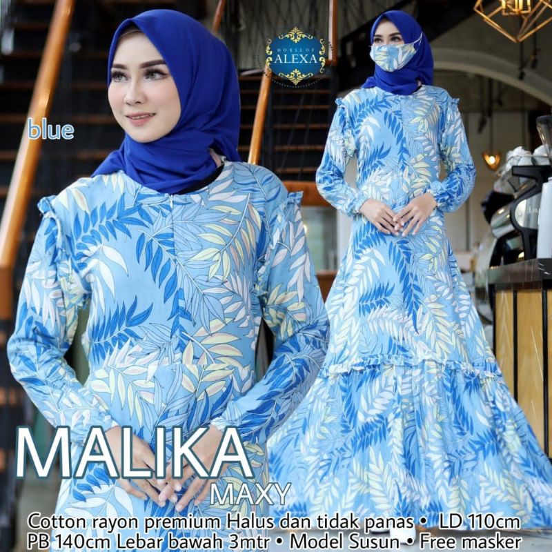 MALIKA MAXY GAMIS COTTON RAYON PREMIUM