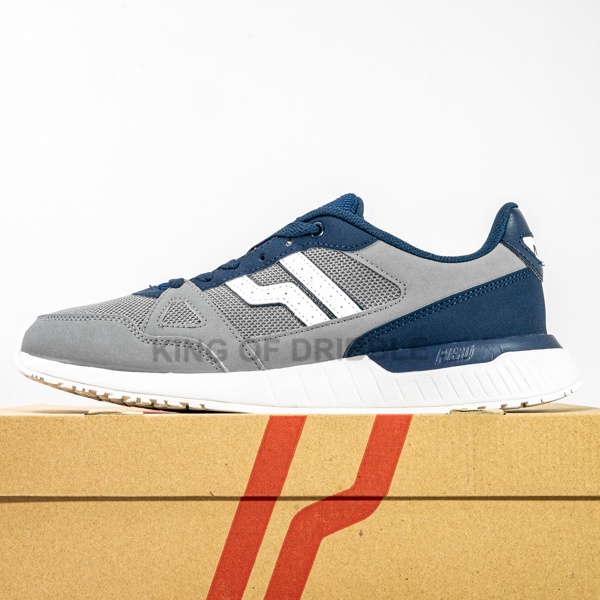 Sepatu Casual Piero Rusher Navy Grey P20974 Original BNIB